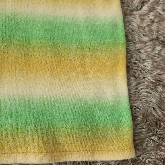 Anthropologie Dolan Left Coast Collection Knit Ombre Midi‎ Skirt Women's XL - Picture 3 of 10